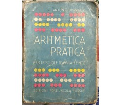 Aritmetica pratica. Per le scuole d’avviamento di Antonio Borrello, 1950, Edi