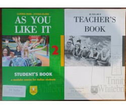 As you like it 2; Teacher's Book - Adams, Solermi - Trinity Whitebridge,2007 - A