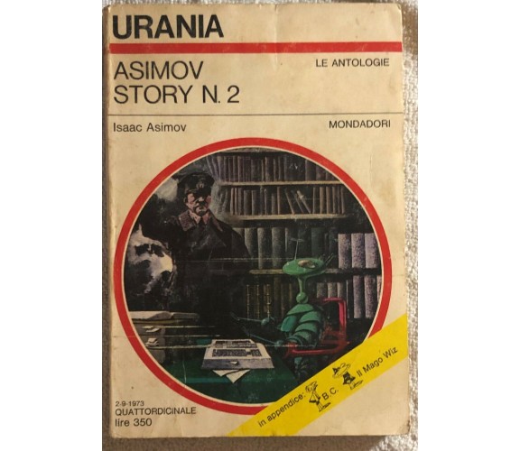 Asimov story n. 2 di Isaac Asimov,  1973,  Mondadori