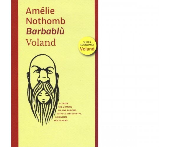  Barbablù di Amélie Nothomb, 2017, Voland