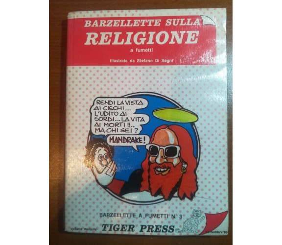 Barzellette sulla religione - Stefano Di Segni - Tiger Press - 1980 - M