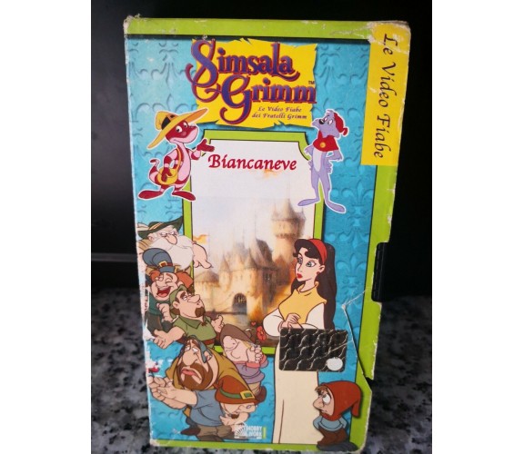 Biancaneve - vhs - Simsala Grimm - 2002 - F