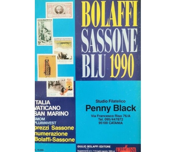 Bolaffi Sassone Blu 1990 - ER