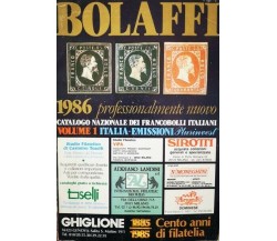 Bolaffi - catalogo 1986 - ER