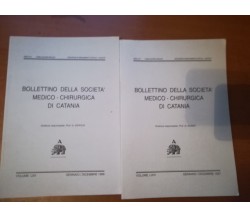 Bollettino della società medico-chirurgica di catania - Prof.G.Veroux- 1996  - M