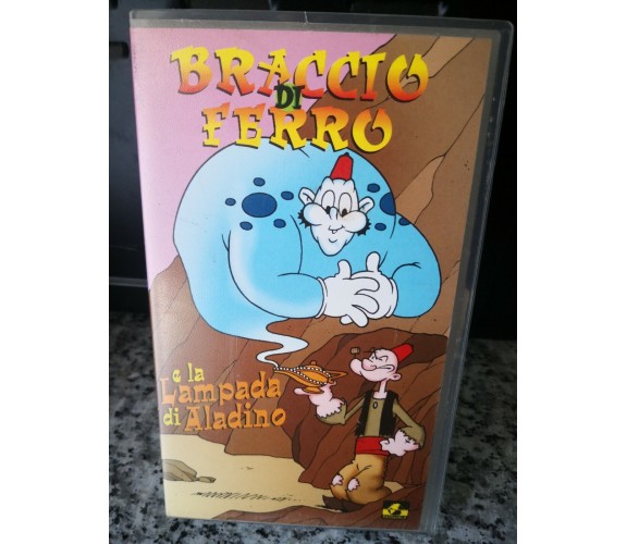 Braccio di Ferro e la lampada di aladino - vhs - PassWord-F