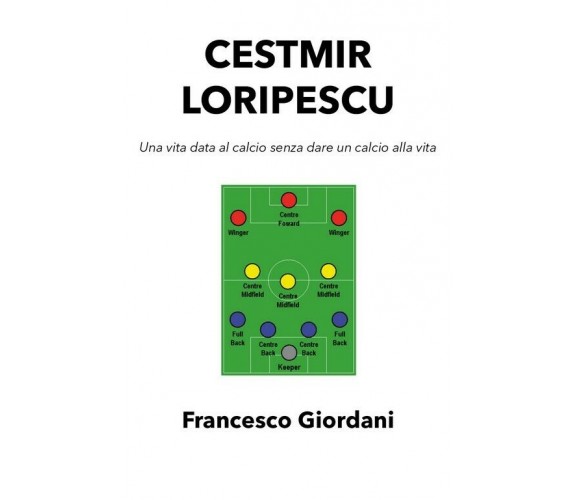 CESTMIR LORIPESCU, Una vita data al calcio senza dare un calcio alla vita  di Fr