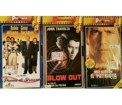 COLLEZIONE PANORAMA 3 VHS, GRANDI CULT DEL CINEMA