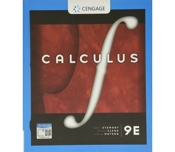 Calculus - James Stewart, Daniel K. Clegg, Saleem Watson - CENGAGE, 2020 