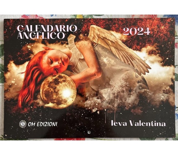 Calendario Angelico 2024 di Valentina Ieva, 2023, Om Edizioni