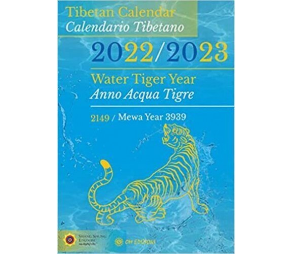 Calendario Tibetano 2022/2023. Water Tiger Year. Anno Acqua Tigre di Aa.vv.,  20