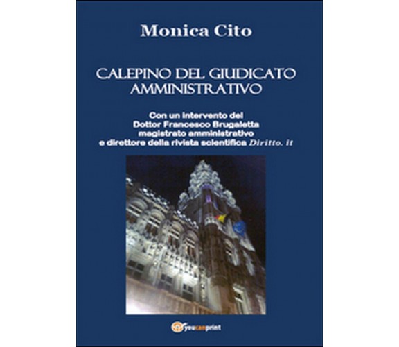 Calepino del giudicato amministrativo  di Monica Cito,  2014,  Youcanprint