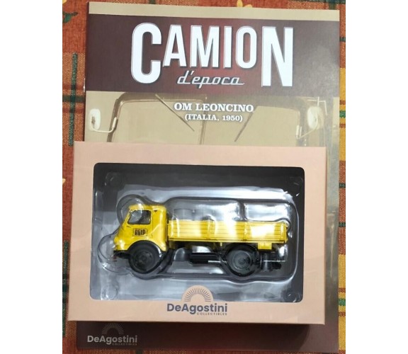  Camion d’epoca n. 10 - OM Leoncino di Om, 2023, Deagostini