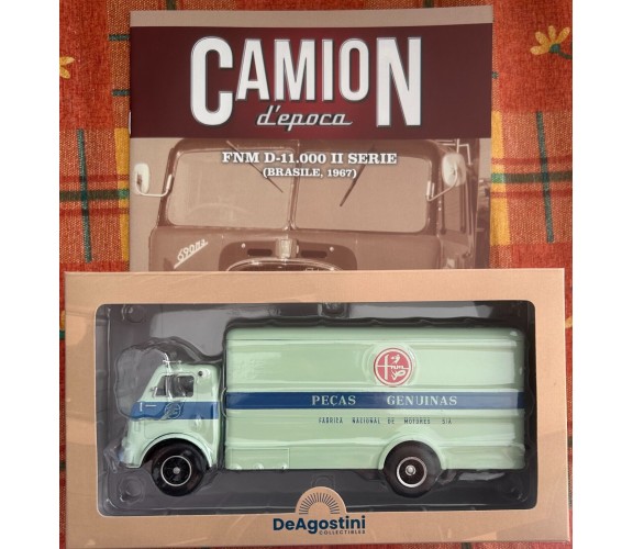 Camion d’epoca n. 34 - FNM D-11.000 II Serie di Fnm, 2023, Deagostini