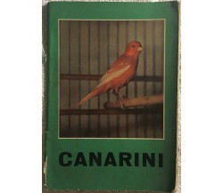 Canarini di Aa.vv., 1957,  Antonio Vallardi Editore