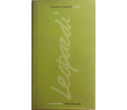 Canti di Giacomo Leopardi, 2004, Corriere Della Sera