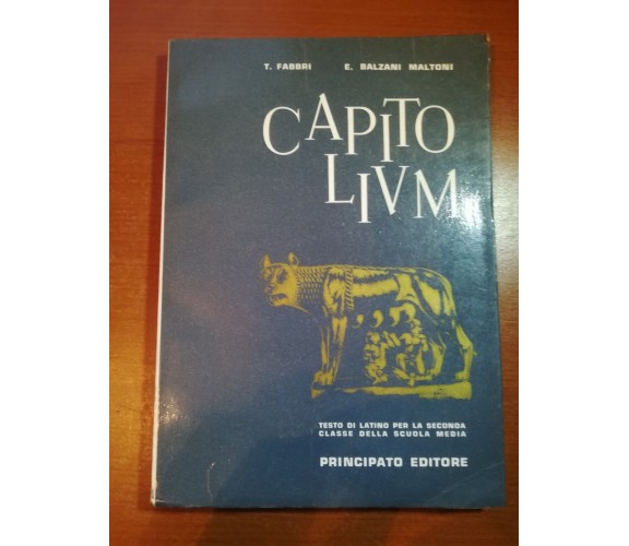 Capito Livm - T.Fabbri , E.Balzani Maltoni - Principato - 1966  - M