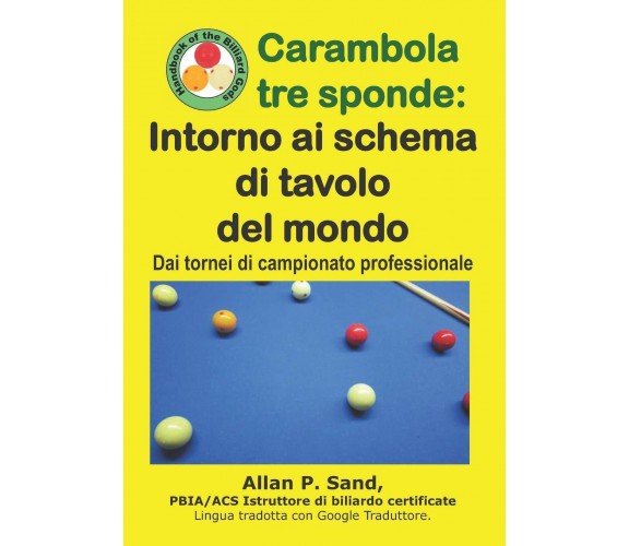 Carambola tre sponde - Intorno ai schema di tavolo del mondo - Allan P. Sand 