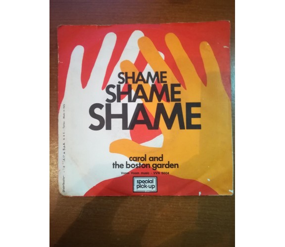 Carol and the boston garden - Shame shame shame - 1975 - M