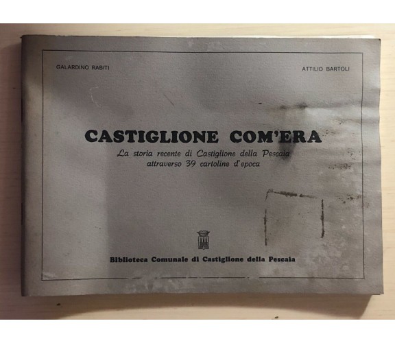 Castiglione com'era di AA.VV., Biblioteca comunale di Castiglione della Pescaia