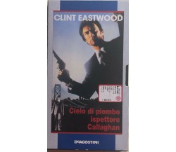 Cielo di piombo ispettore Callaghan VHS di Clint Eastwood, 1999, Deagostini