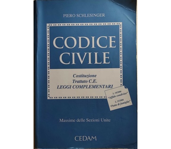 Codice civile di Piero Schlesinger, 2006, Cedam