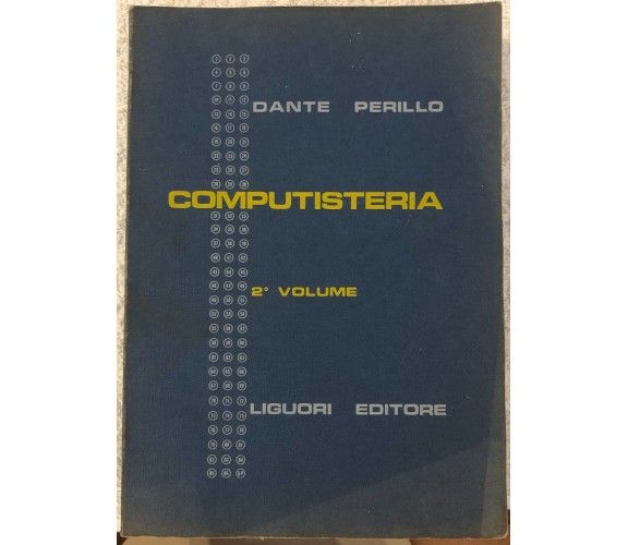 Computisteria 2° volume di Dante Perillo,  1968,  Liguori Editore