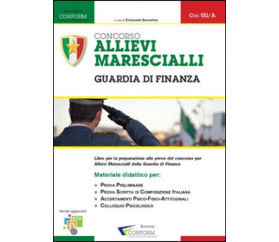 Concorso allievi marescialli. Guardia di Finanza di Edizioni Conform (Prova Prel