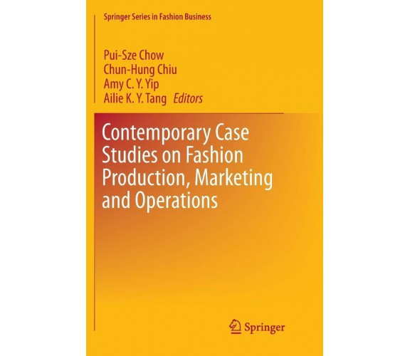 Contemporary Case Studies on Fashion Production, Marketing and Operations - 2019