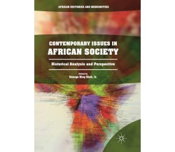 Contemporary Issues in African Society - George Klay Kieh - Palgrave, 2018