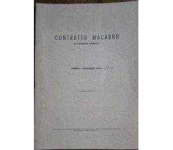 Contratto Macabro - Giuseppe Ciampoli - Scandurra,1963 - A