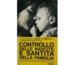 Controllo delle nascite e santità della famiglia,Thomas Roberts, Carlo Bo - ER