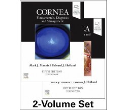 Cornea, 2-Volume Set - Mark J. Mannis, Edward J. Holland - ELSEVIER, 2021