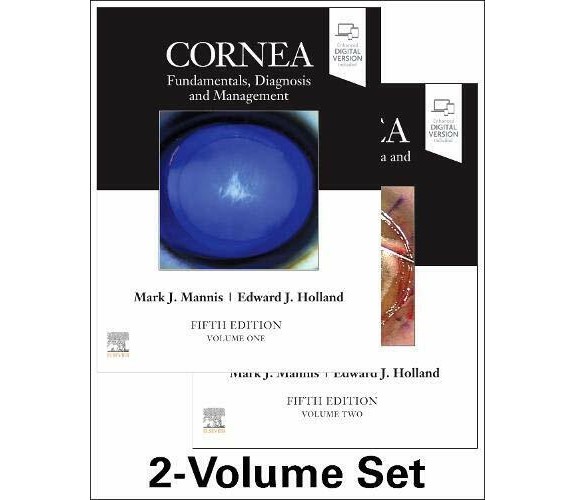 Cornea, 2-Volume Set - Mark J. Mannis, Edward J. Holland - ELSEVIER, 2021