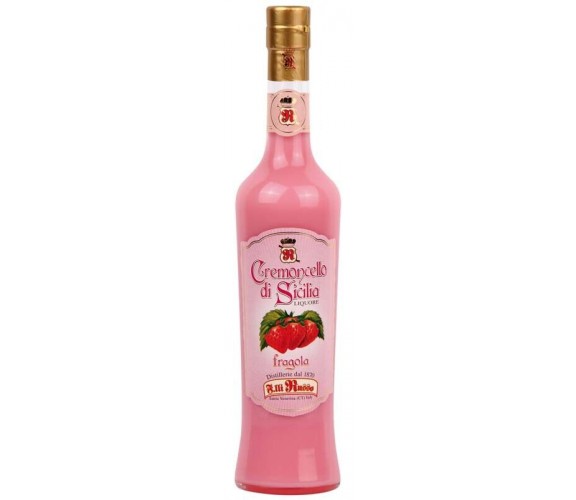 Cremoncello Fragola liquore Russo Siciliano/500 ml