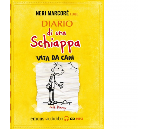 DIARIO DI UNA SCHIAPPA. VITA DA CANI LETTO DA NERI MARCORÈ. AUDIOLIBRO - 2020