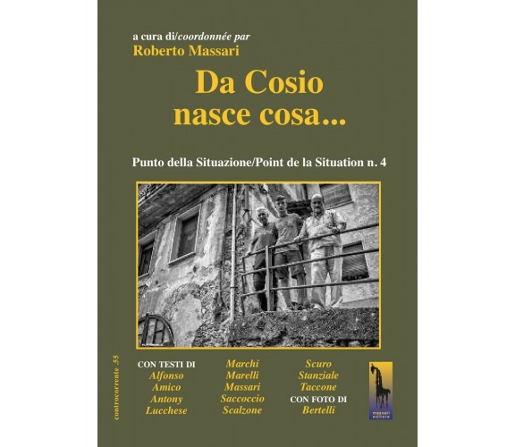 Da cosio nasce cosa di Roberto Massari,  2019,  Massari Editore