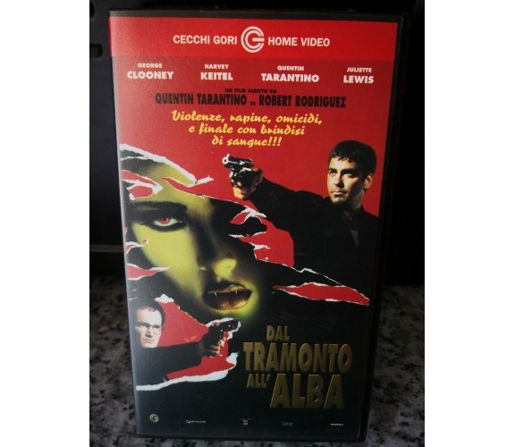 Dal Tramondo All' alba - vhs -1997 - Cecchi gori home video -F