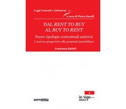 Dal rent to buy al buy to rent. Nuove tipologie contrattuali anticrisi.