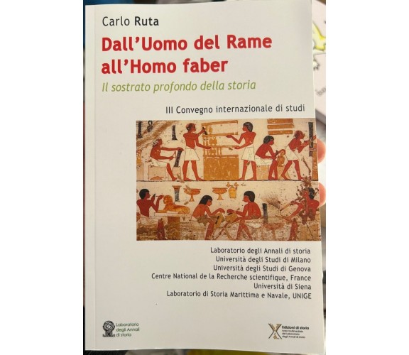 Dall’Uomo del Rame all’Homo faber di Carlo Ruta, 2024, Edizioni Di Storia