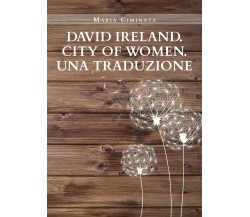 David Ireland. City of Women. Una traduzione, Maria Ciminata,  2020,  Youcanprin