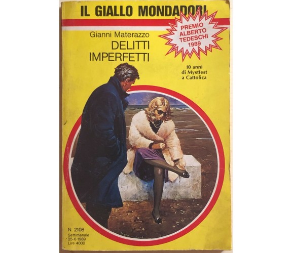 Delitti imperfetti di Keith Lamer, 1989, Mondadori