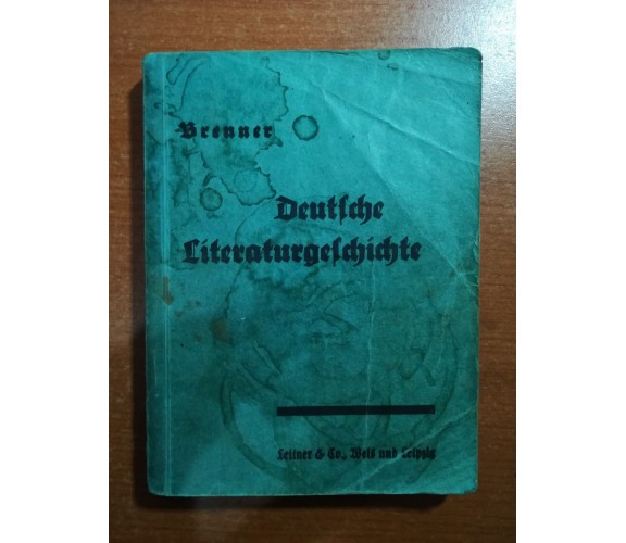 Deutiche Literatur - Brenner - Berlag  - M