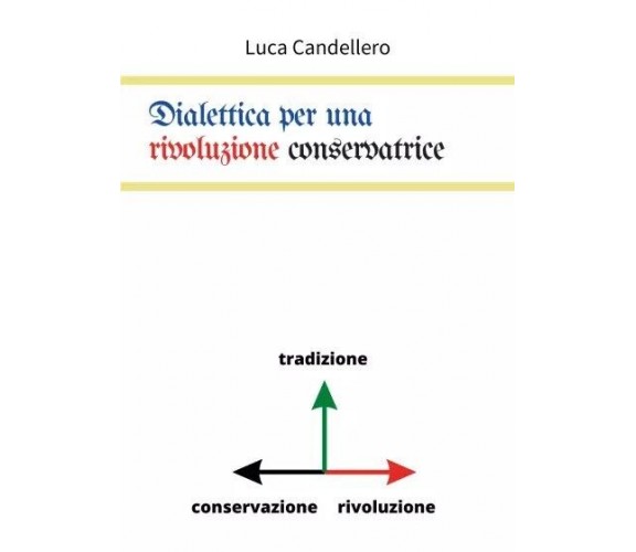 Dialettica per una rivoluzione conservatrice di Luca Candellero, 2023, Youcan