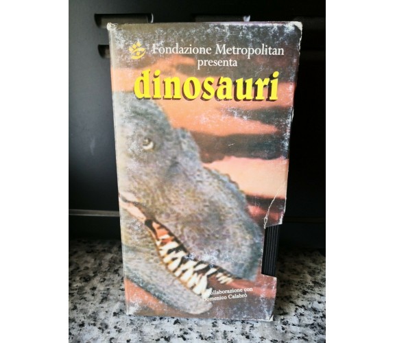 Dinosauri - Vhs 1999- fondazione metropolitan-F