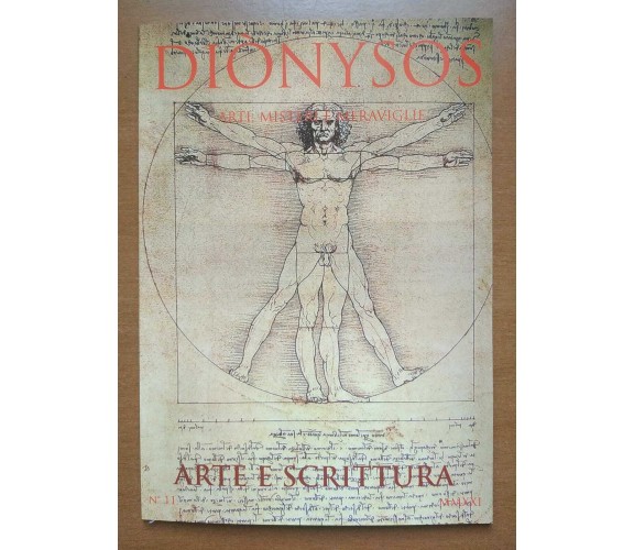 Dionysos n. 11 (Gennaio - Dicembre 2021) di Aa.vv.,  2021,  Tabula Fati