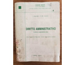 Diritto amministrativo - AA. VV. - Edizioni simone - 1988 - AR