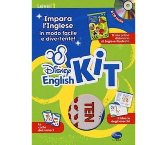   Disney english kit. Impara l’inglese in modo facile e divertente! - Disney - C