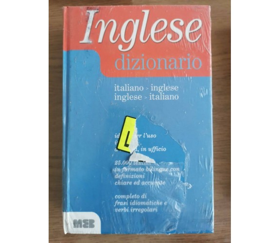 Dizionario inglese - AA. VV. - MEB - AR