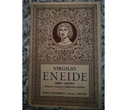 Eneide Libro quinto	 di Virgilio,  1939,  Signorelli (mi)-F